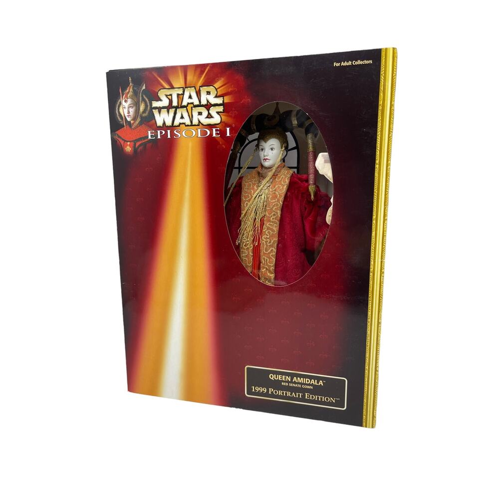 Star Wars Episode I Queen Amidala Doll (1999 Portrait Edition - Red Senate Gown)